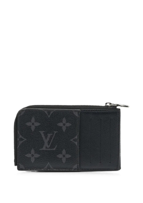 Louis Vuitton Pre-Owned Hybrid Monogram Eclipse bifold wallet - Black