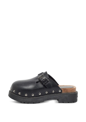 Christian Dior Pre-Owned Diorquake platform clogs - Black