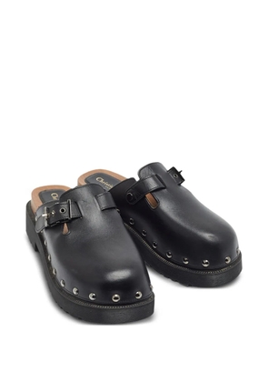 Christian Dior Pre-Owned Diorquake platform clogs - Black
