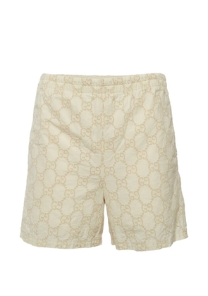 Gucci Pre-Owned GG-pattern shorts - Neutrals