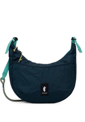 COTOPAXI ripstop-texture logo-patch shoulder bag - Blue