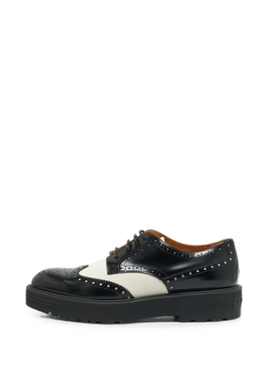 Christian Dior Pre-Owned Teddy-D perforated Derby shoes - Black