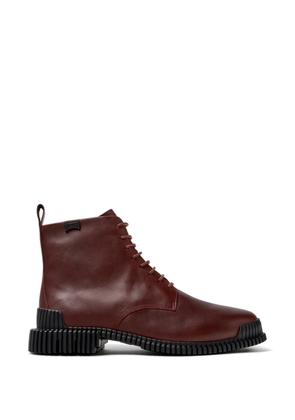 Camper Pix lace-up ankle boots - Red