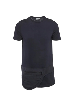 Christian Dior Pre-Owned Saddle zip-pocket T-shirt - Blue