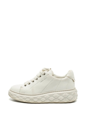 Jimmy Choo Pre-Owned Diamond Maxi sneakers - White
