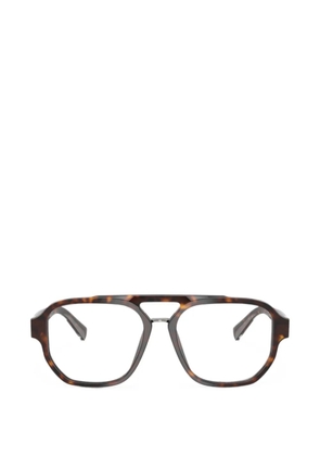 Dolce & Gabbana Eyewear pilot-frame glasses - Brown