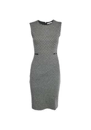 Max Mara patterned sheath mini dress - Black