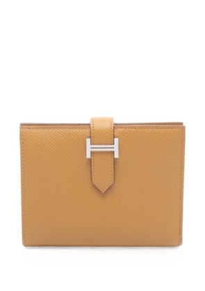 Hermès Pre-Owned 2024 Bearn Compact bi-fold wallet - Neutrals