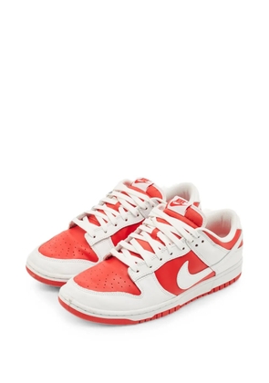 Nike Dunk leather sneakers - Red