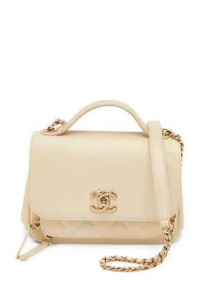 CHANEL Pre-Owned 2017 small Business Affinity flap bag - Neutrals