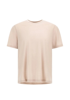 Herno short-sleeved wool T-shirt - Neutrals