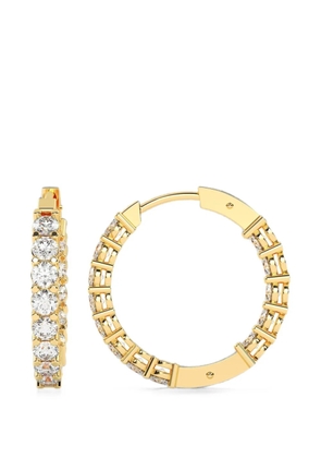 Diamond Essentials diamond hoop earrings - Gold