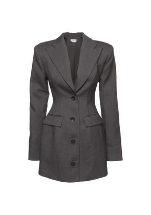 LOVERS + FRIENDS long-sleeve blazer mini dress - Grey