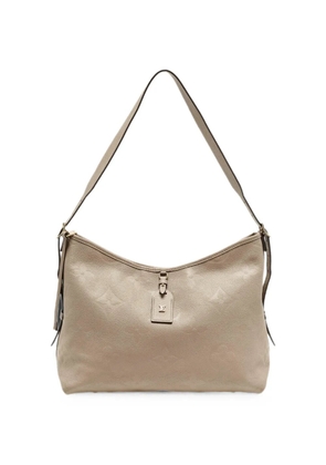 Louis Vuitton Pre-Owned CarryAll MM Monogram Giant Empreinte shoulder bag - Neutrals