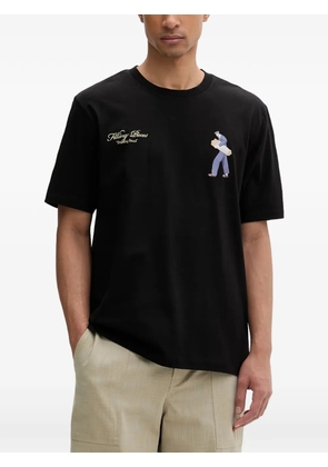 Filling Pieces Bakery graphic-print T-shirt - Black