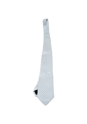 S.T. Dupont jacquard silk tie - Blue