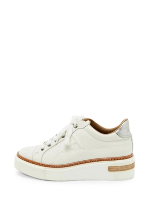 Hermès Pre-Owned Polo lace-up sneakers - White