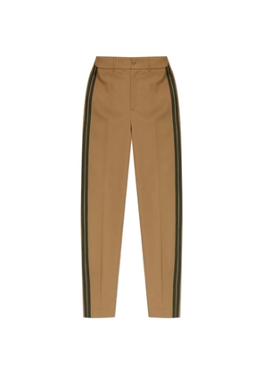 Moncler side-stripe trousers - Neutrals