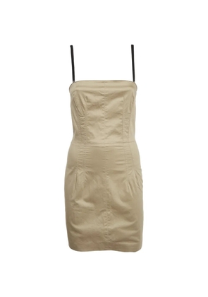 Dolce & Gabbana Pre-Owned sleeveless darted mini dress - Green