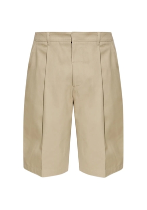 AllSaints Castro pleated shorts - Neutrals