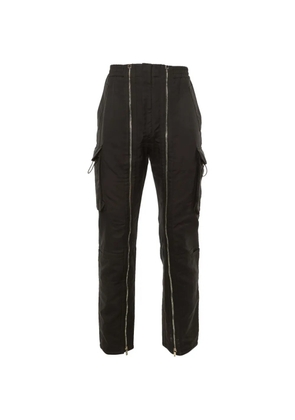 Christian Dior Pre-Owned x Cactus Jack zip-detail cargo pants - Black