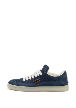 Prada Pre-Owned Lane suede sneakers - Blue