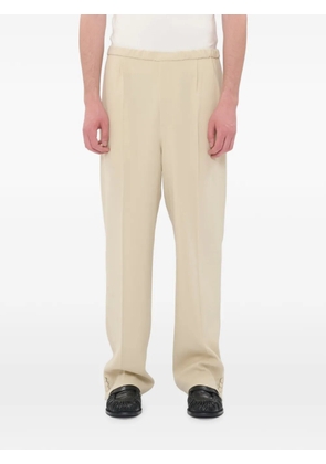 Magliano x 247 Panta Boxer pleated button-cuff trousers - Neutrals