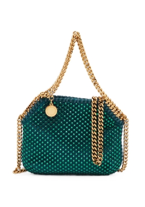 Stella McCartney Pre-Owned mini Falabella crystal-embellished shoulder bag - Green