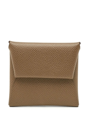 Hermès Pre-Owned 2022 Bastia Epsom leather change purse - Neutrals
