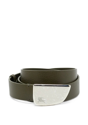 Burberry Pre-Owned Shield buckle belt - Green