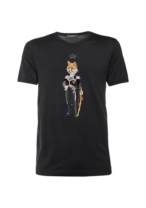Dolce & Gabbana Pre-Owned printed T-shirt - Black