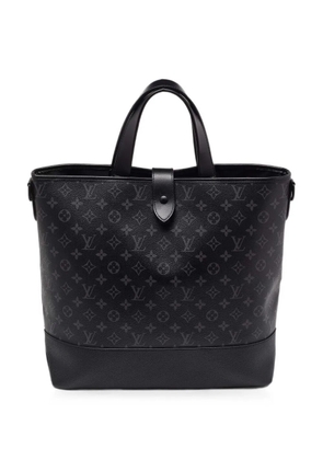 Louis Vuitton Pre-Owned Saumur Eclipse monogram tote bag - Black