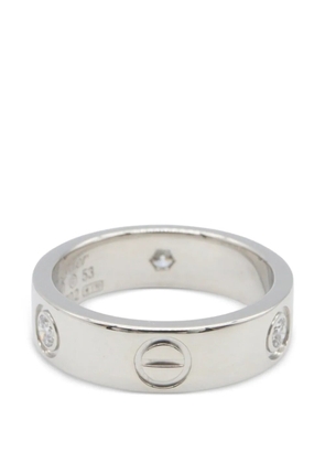 Cartier 2010s Love diamond ring - Silver
