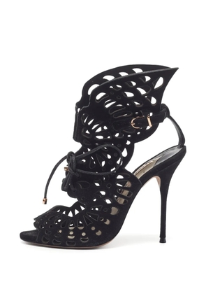 Sophia Webster Riko laser-cut sandals - Black
