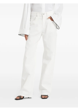 Brunello Cucinelli wide-leg jeans - White