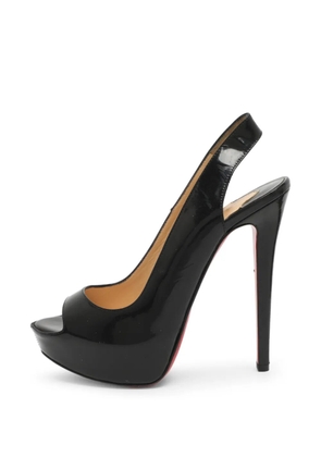 Christian Louboutin Pre-Owned Lady Peep platform sandals - Black