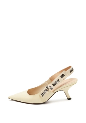 Christian Dior Pre-Owned J'Adior leather heeled pumps - Neutrals