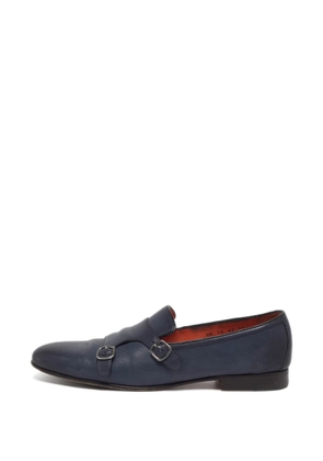Santoni double-strap shoes - Blue