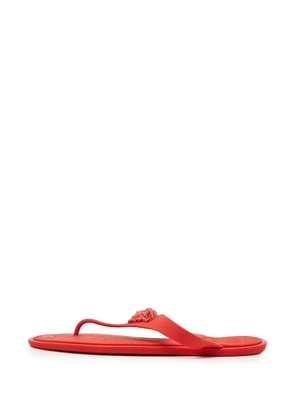 Versace Pre-Owned Medusa flip-fops - Red