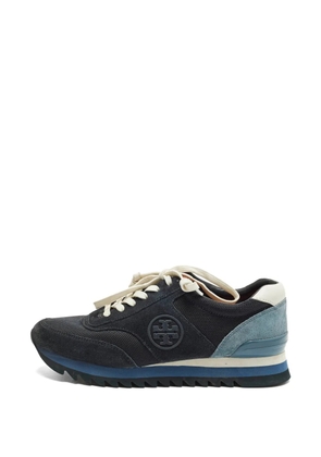 Tory Burch Sawtooth panelled sneakers - Blue