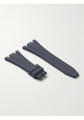 HORUS WATCH STRAPS - Deployant 42mm Rubber Watch Strap - Men - Gray