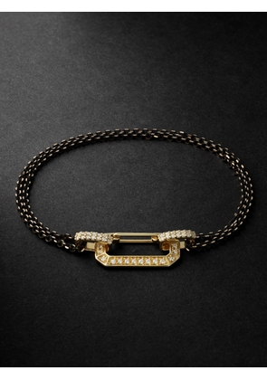 EÉRA - Lucy Gold Diamond Bracelet - Men - Black