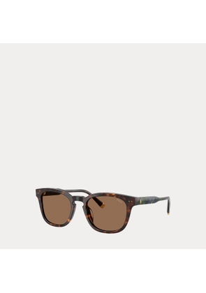 Metal-Accent Square Sunglasses