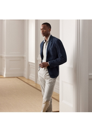 Hand-Tailored Wool Flannel Trouser