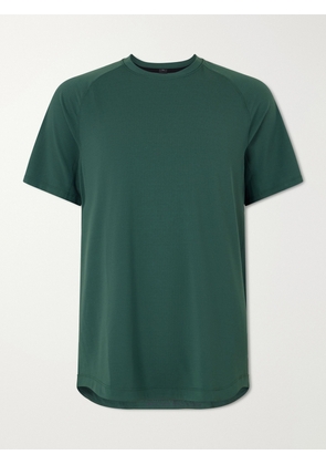 Lululemon - License to Train Striped Stretch Recycled-Jersey T-Shirt - Men - Green - S