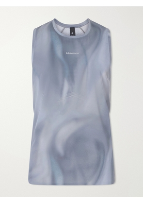 Lululemon - Streaker Recycled-Mesh Tank - Men - Gray - XS