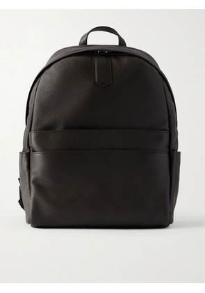 Canali - Full-Grain Leather Backpack - Men - Brown