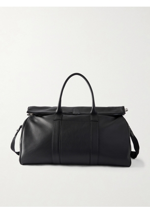 Canali - Full-Grain Leather Tote Bag - Men - Black
