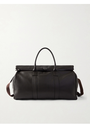 Canali - Full-Grain Leather Tote Bag - Men - Brown