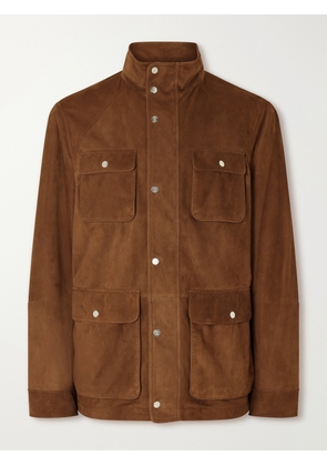 Brunello Cucinelli - Suede Jacket - Men - Brown - S